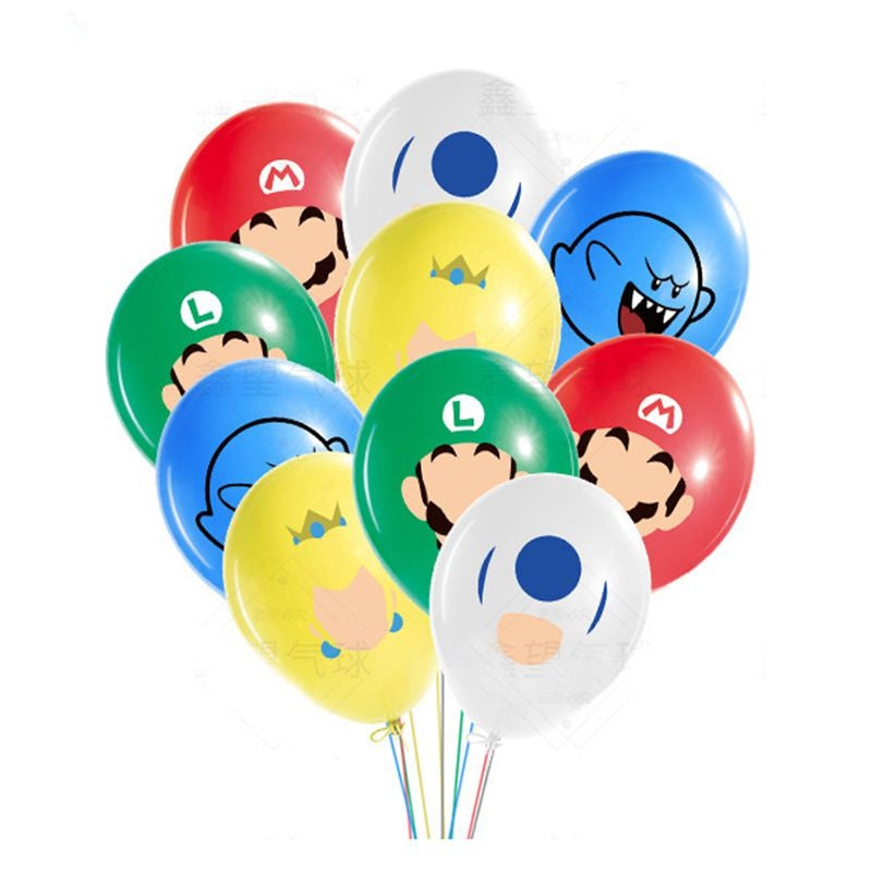 Super Mario Bros Latex Balloon