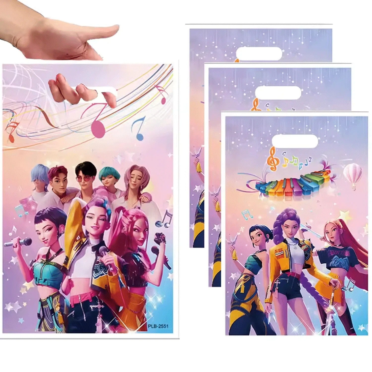 kpop Demon hunters party bags (10 pieces)