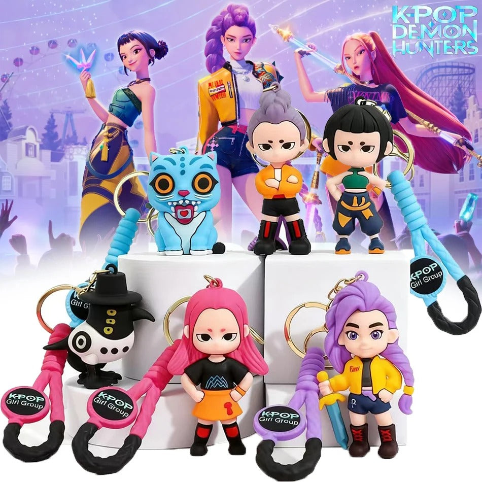 Kpop Ulimate Demon Hunter Keychains
