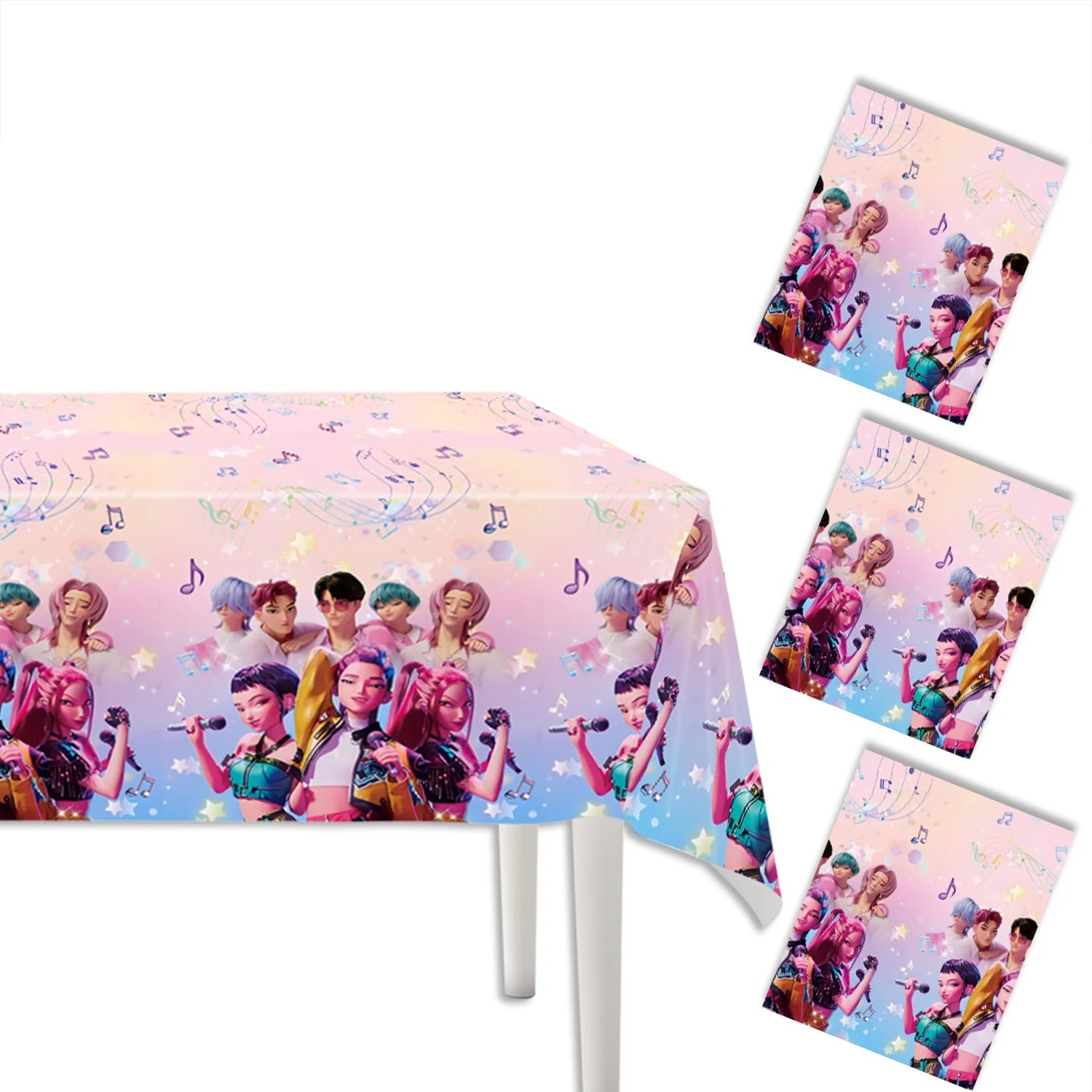 Kpop Demon Hunters Tablecloth