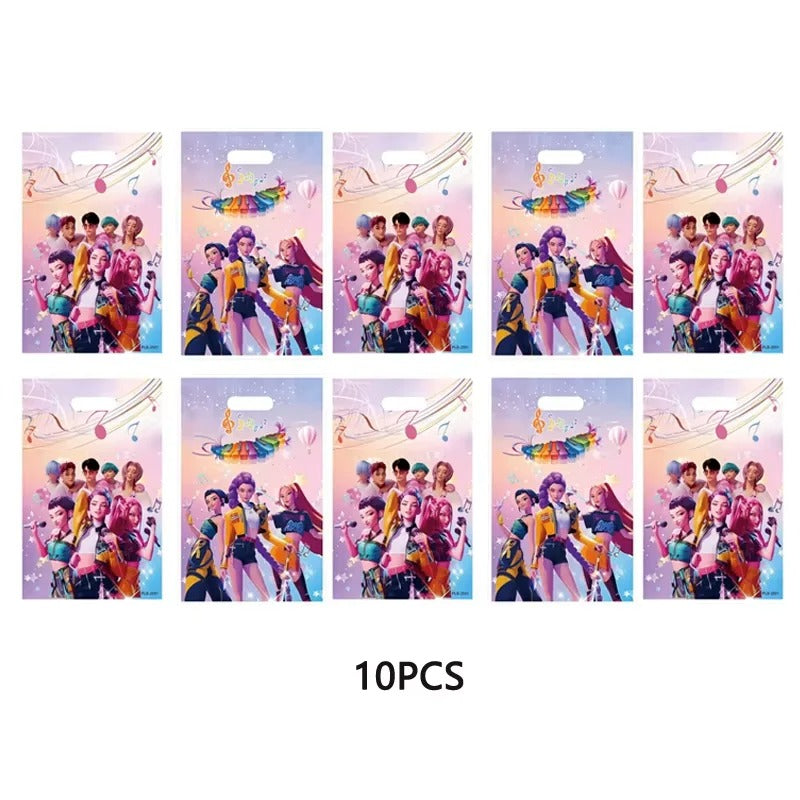 kpop Demon hunters party bags (10 pieces)