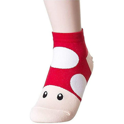 Super Mario Ankle Socks