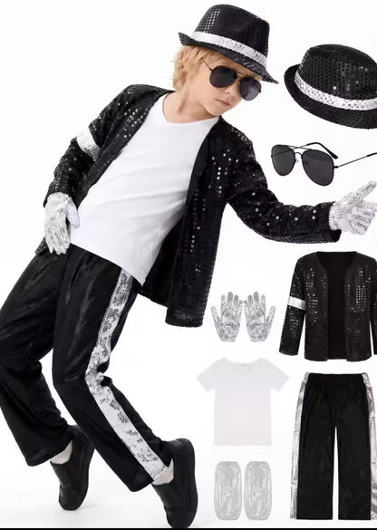 Kids Retro Pop Star Costume