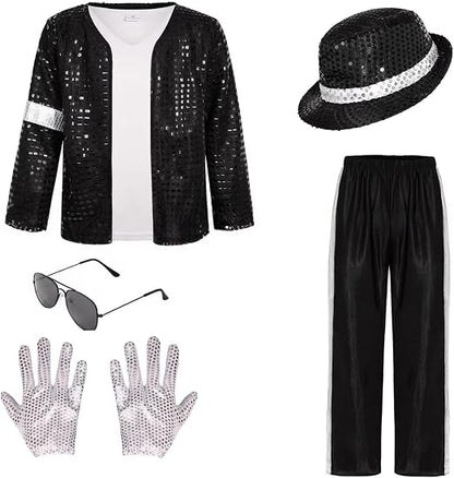 Kids Retro Pop Star Costume