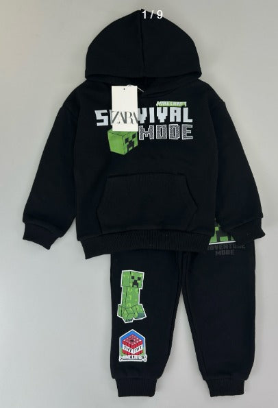 Zara Minecraft Survival Mode Tracksuit