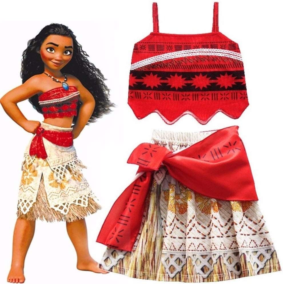 Moana Cosplay Costume outfit Chain not included Preppy Kids Grand Bazaar