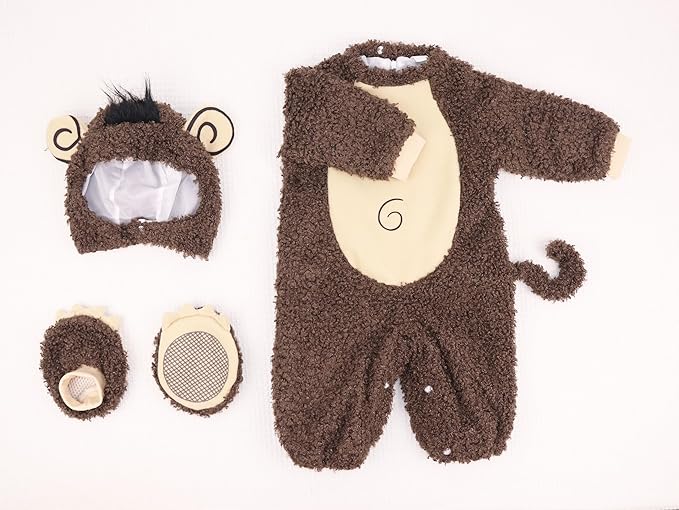 Animal Monkey Baby Toddler Funny Costume Cosplay Romper