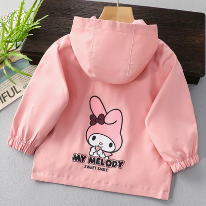 Sanrio My Melody Double Sided 3D Zipper Hoodie