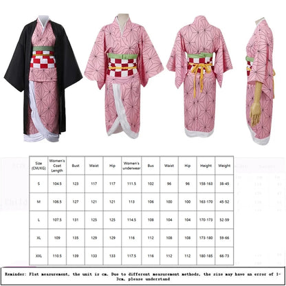 Nezuko Adult Demon Slayer Cosplay costume outfit