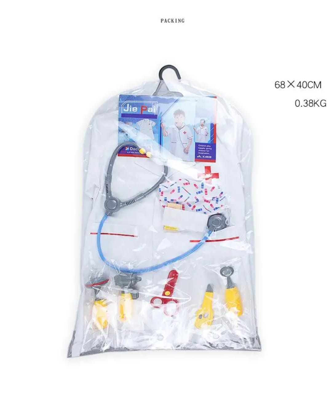 Nurse/ Doctor Career Day outfit (Ages 3 to 8 years old) costume dress