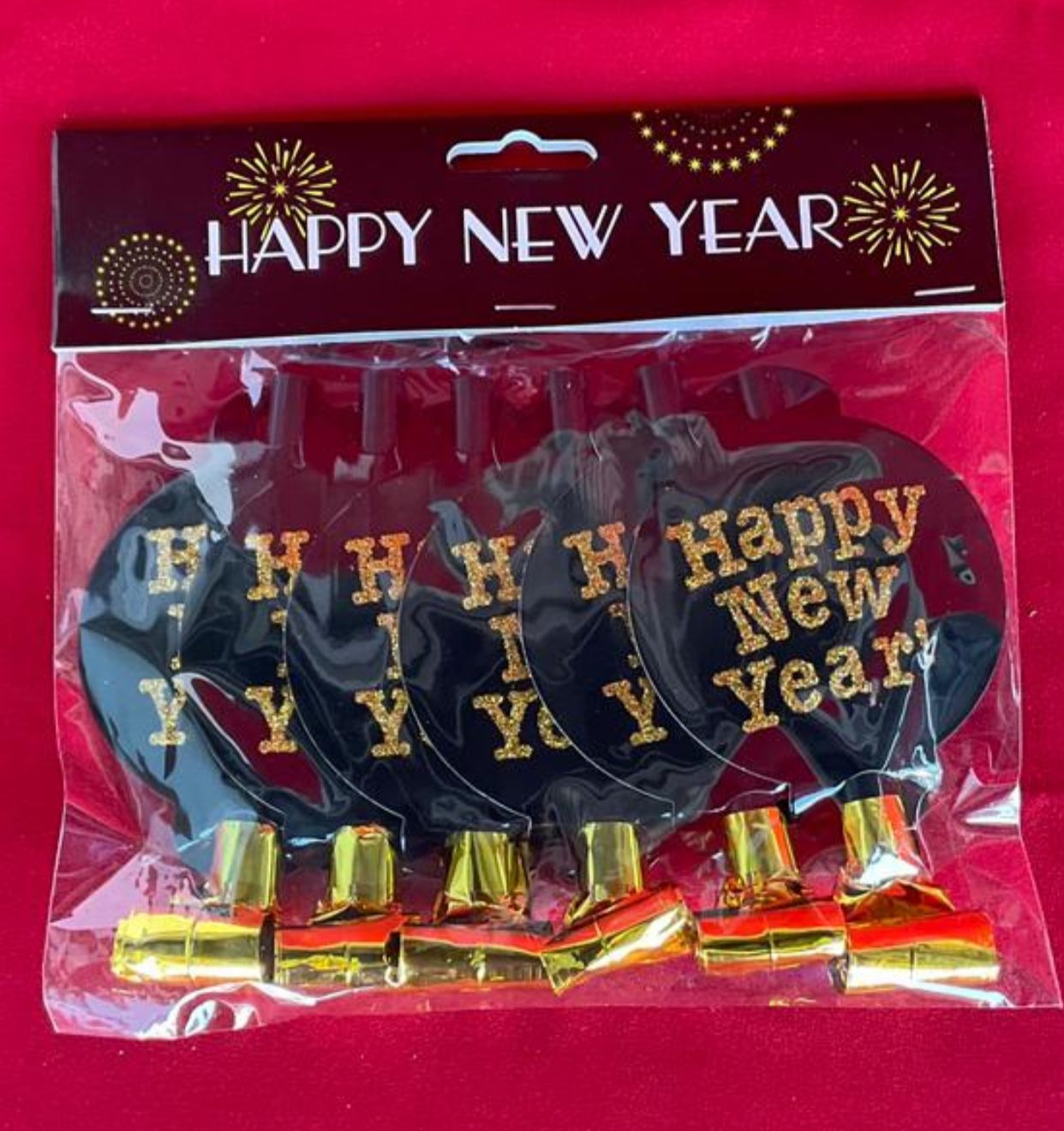 Happy New Year Party Blow Outs