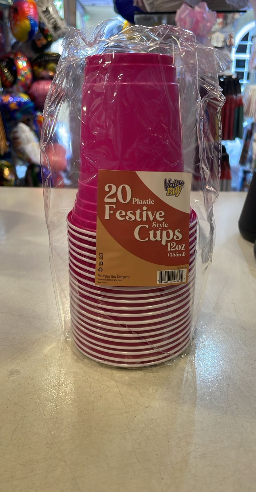 20 pc Elegant Cups 12oz (assorted)
