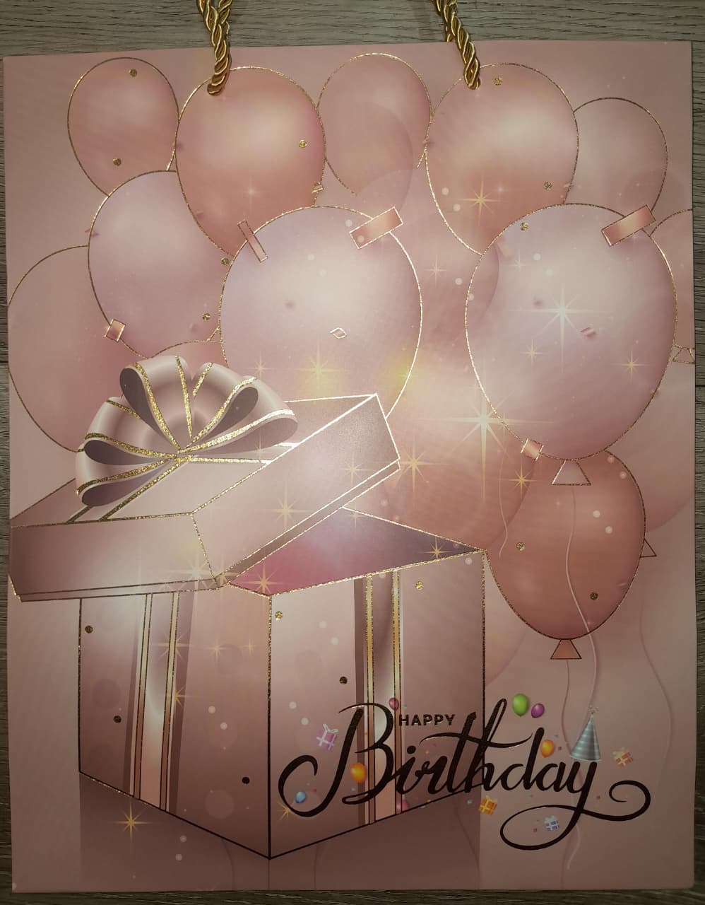 Happy Birthday Medium Gift Bag