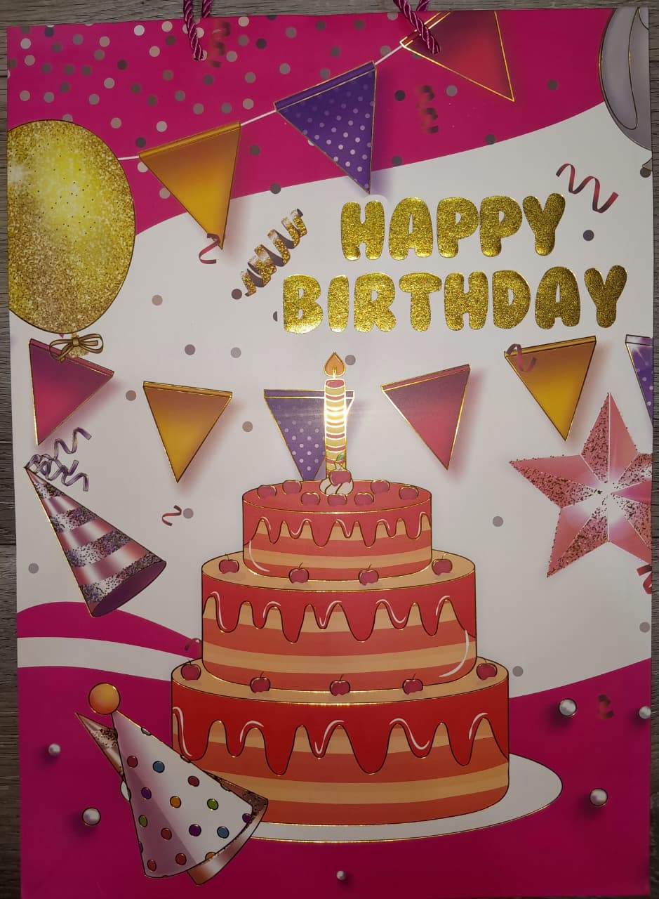 Happy Birthday Large Gift Bag