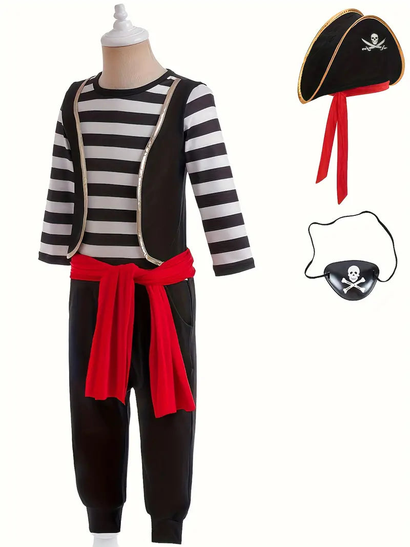 Pirate Cosplay costume outfit boys kids