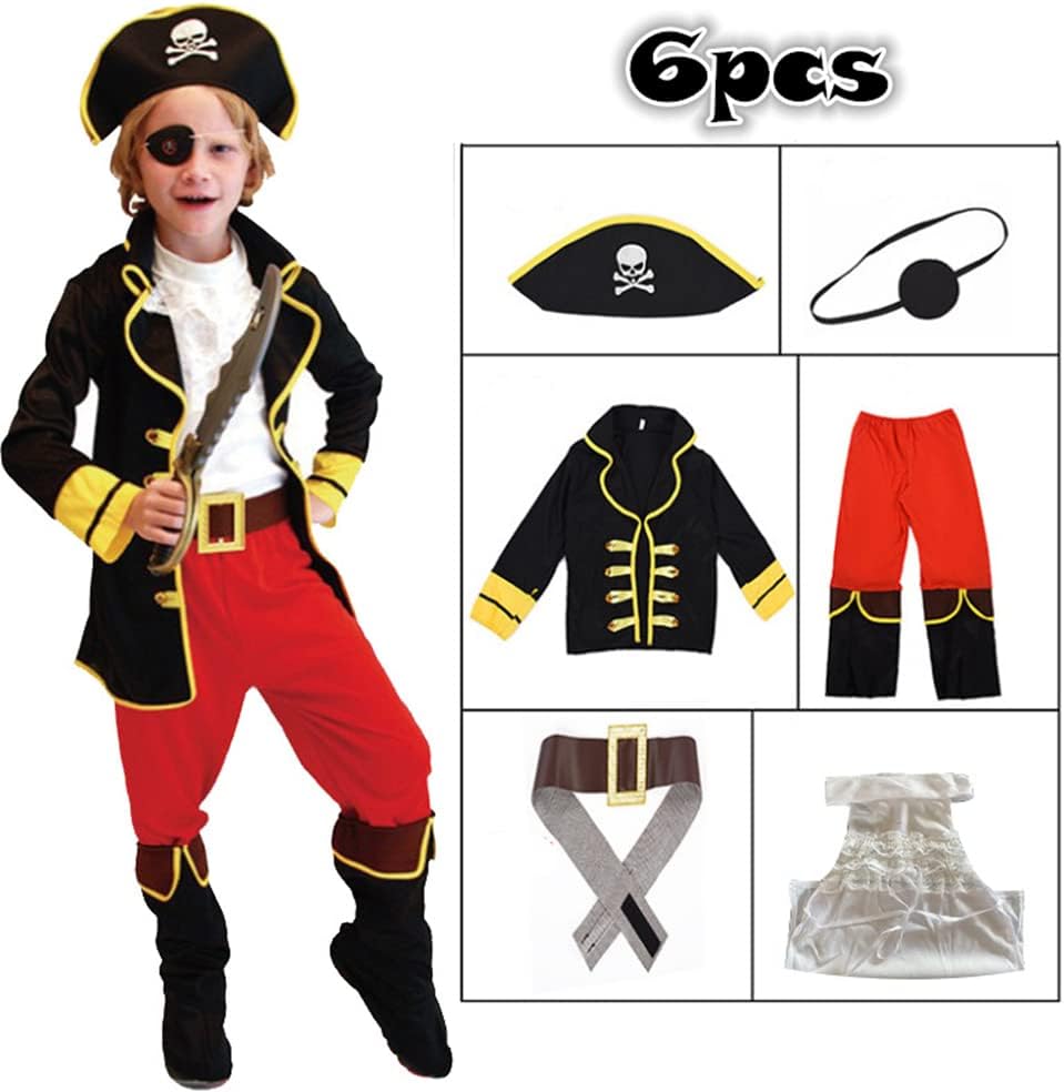 Noble Pirate Costume 6pc set