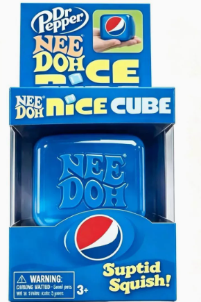 Schylling NeeDoh Nice Cube Pepsi Squishy