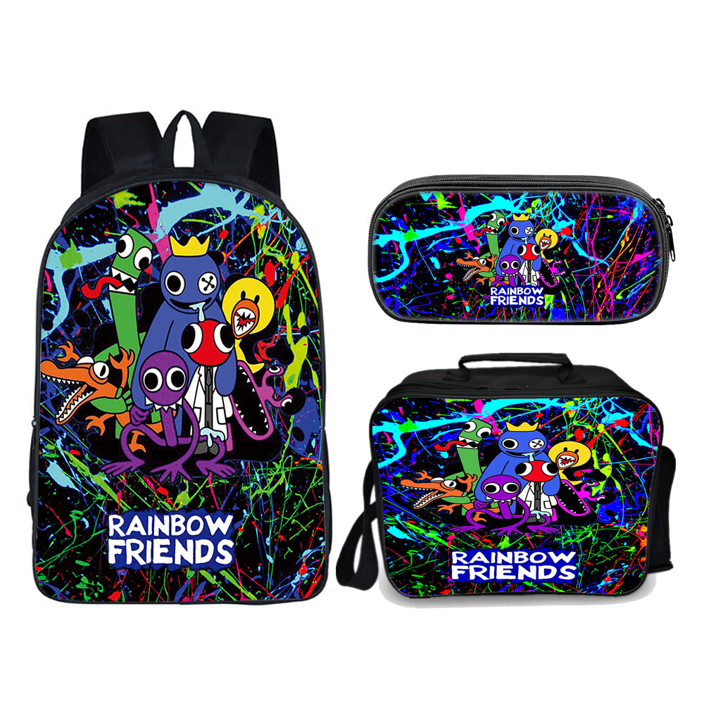 Rainbow Friends backpack set