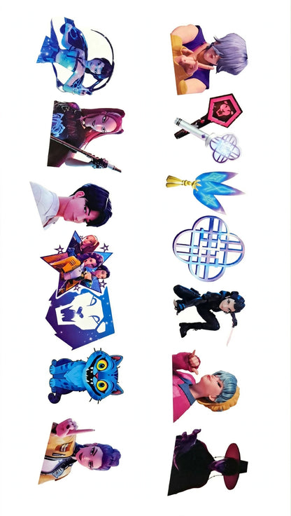 Kpop Demon Hunters Huntrix Backdrop 
