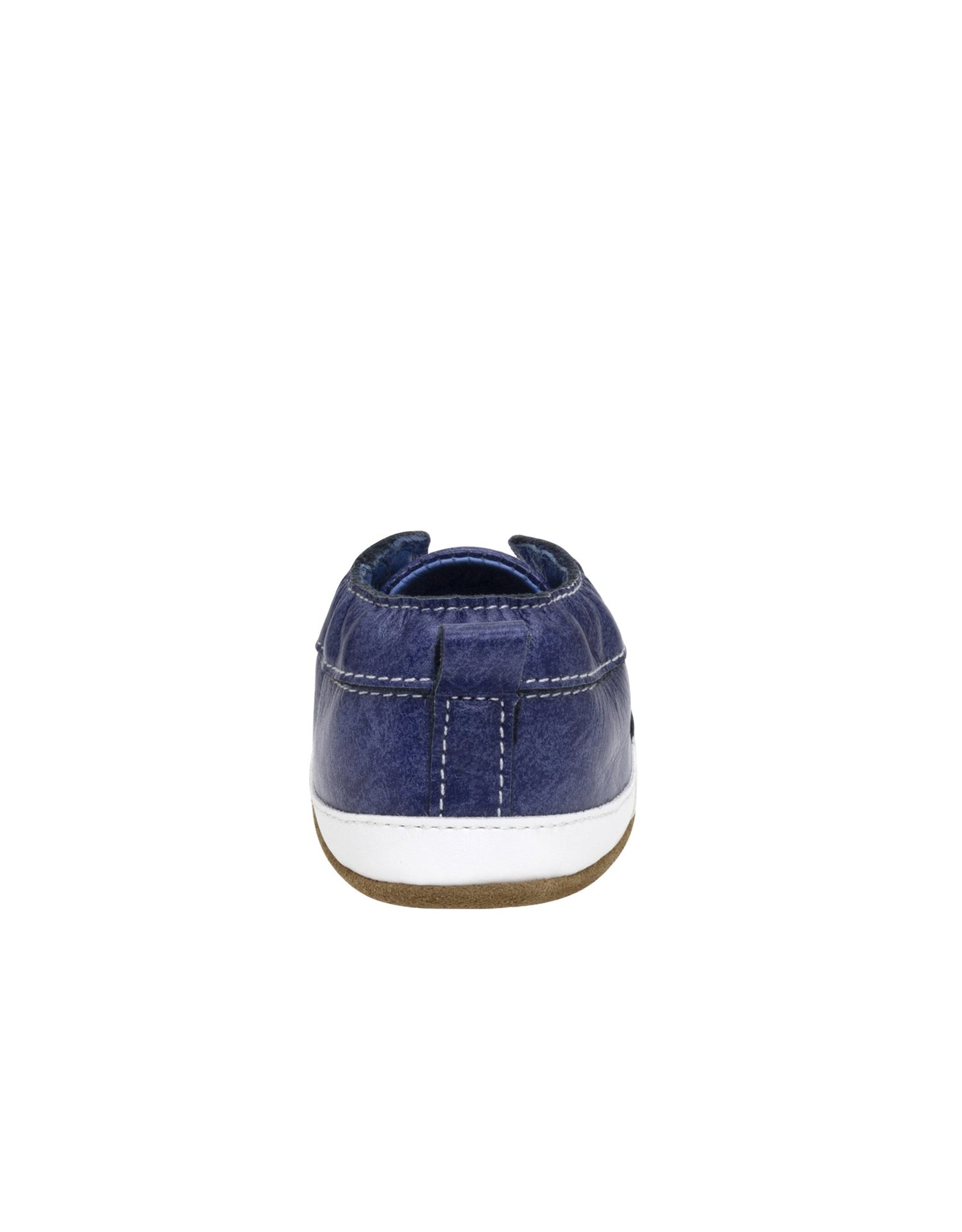 Robeez navy soft soles baby shoes