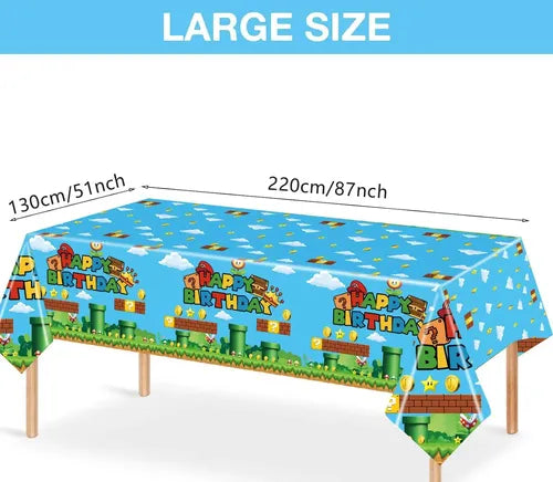 Super Mario Game Tablecloth
