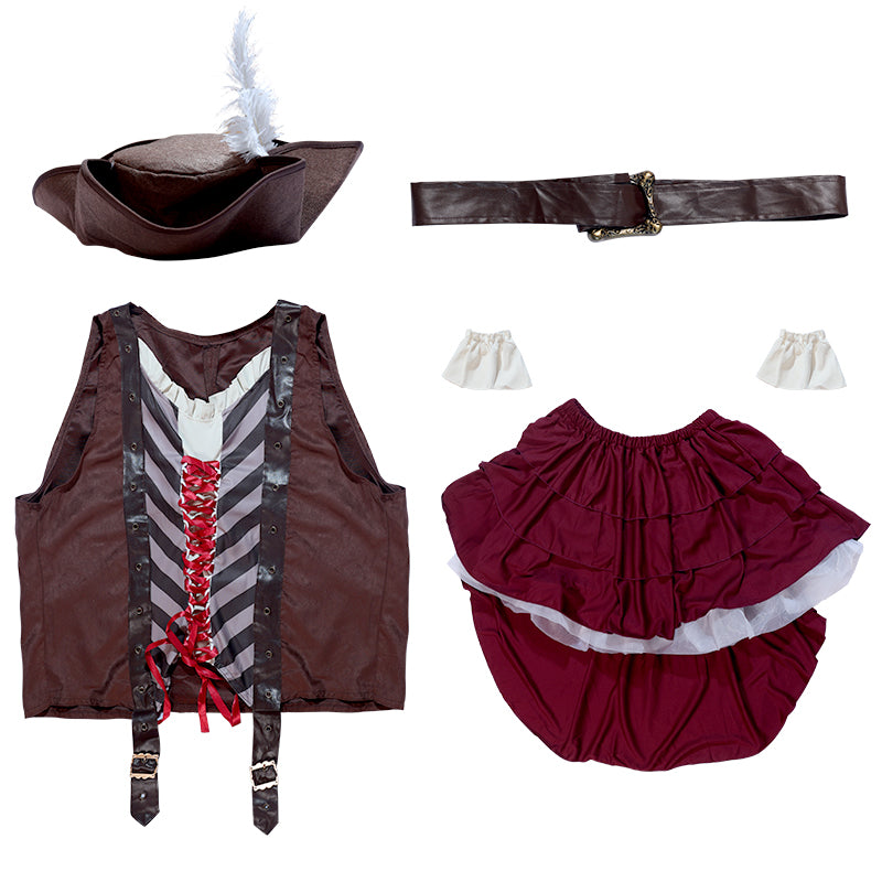 Renaissance Pirate Woman Costume Cosplay