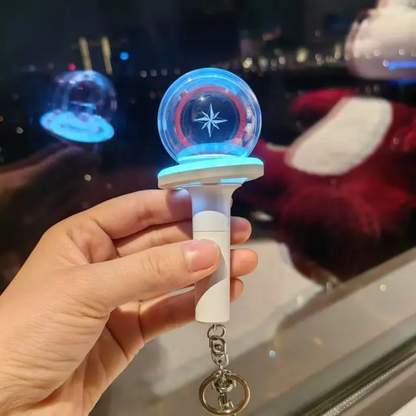 Stray Kids Mini Led  Light Stick Key Chain