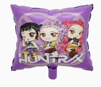 Kpop Demon Hunters Square Foil Balloon