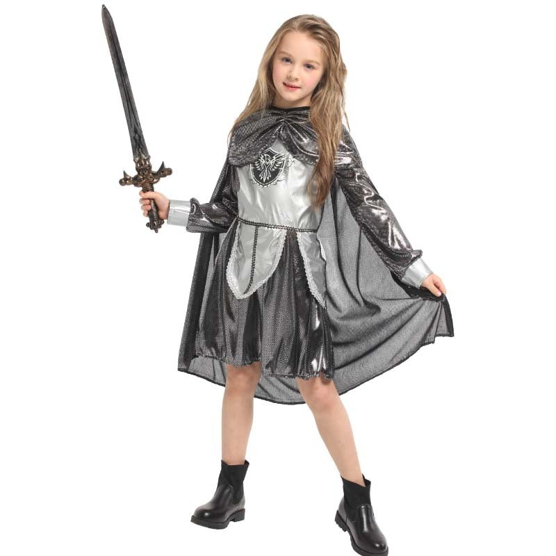 Shining Silver Knighy Girl costume