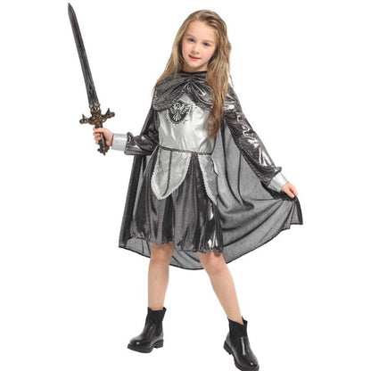 Shining Silver Knighy Girl costume