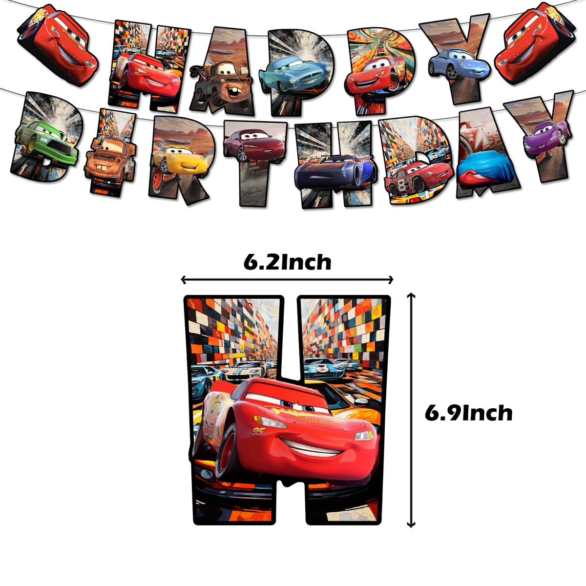 Lighting McQueen Party Decorations