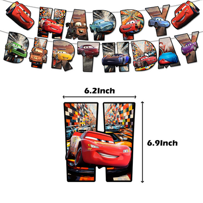 Lighting McQueen Party Decorations