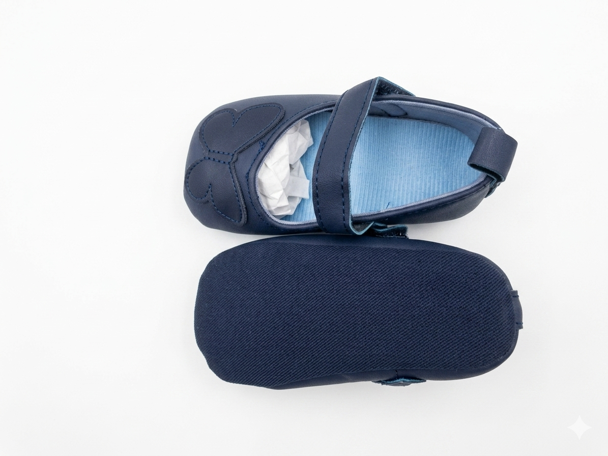 Butterfly Mary Jane baby flats