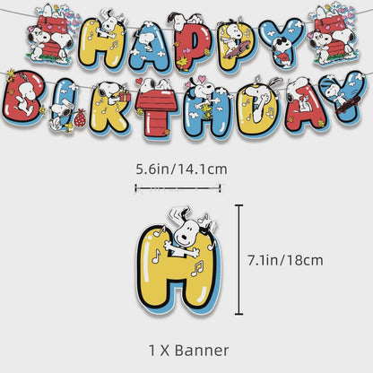 Snoopy Birthday party package
