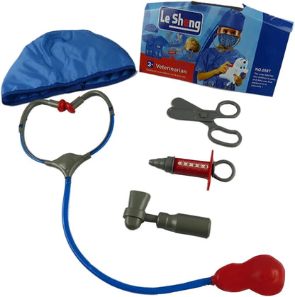 Veterinarian 2nd edition top outfit career day Cosplay Blue