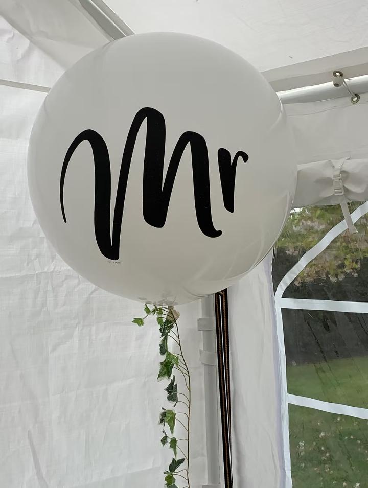 Mr And Mrs Latex Balloon