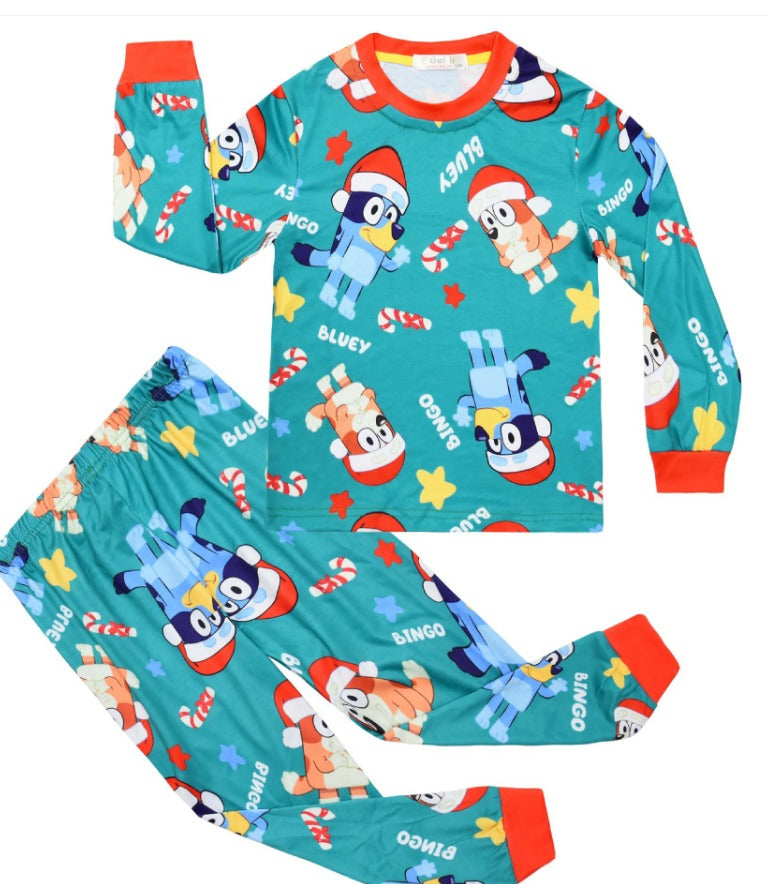Bluey Christmas Pajamas Set