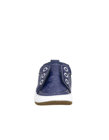 Robeez navy soft soles baby shoes