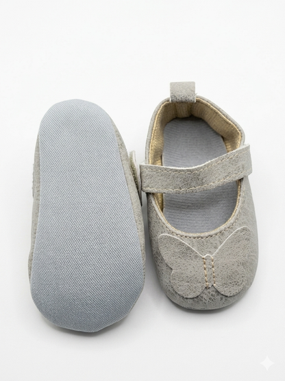 Butterfly Mary Jane baby flats
