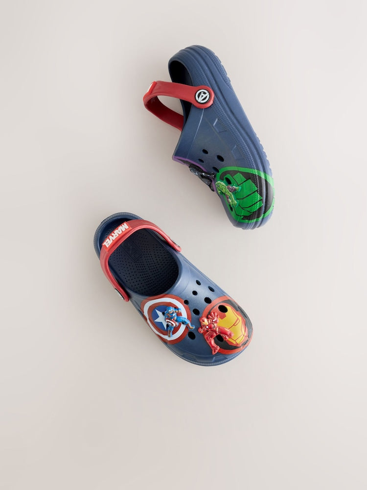 Next Marvel Avengers Blue Clogs