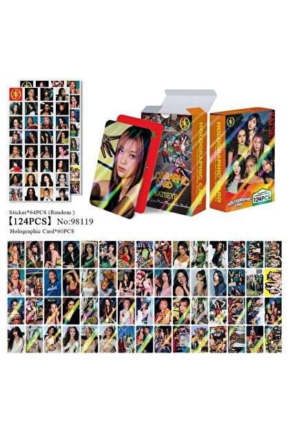 Kpop Holographic Katseye Lomo Cards