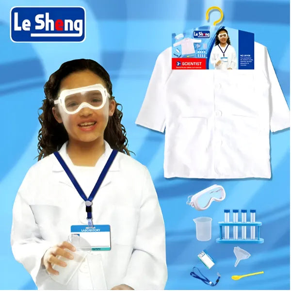 Scientist Cosplay career day outfit costume