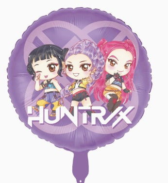 Kpop Demon Hunters Round  Balloon