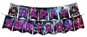 Wednesday happy birthday banner