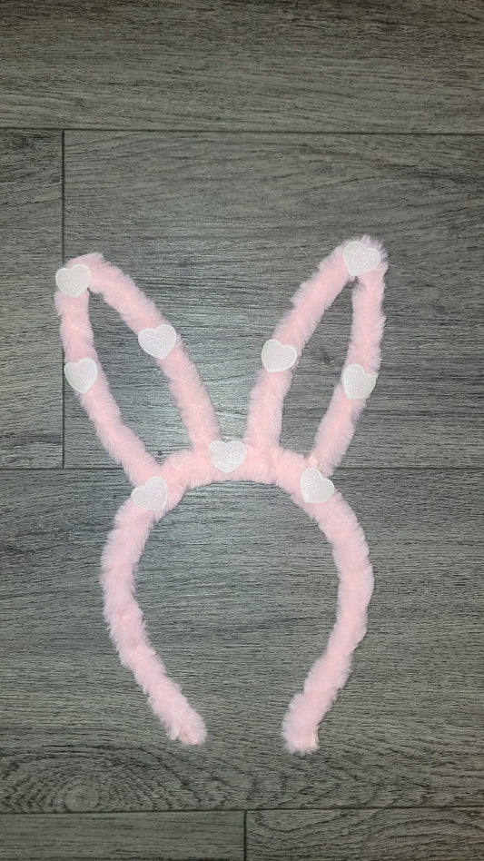Easter Bunny Ears Headband (Light Pink)