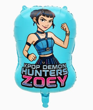 Kpop Demon hunters Zoey Foil Balloon