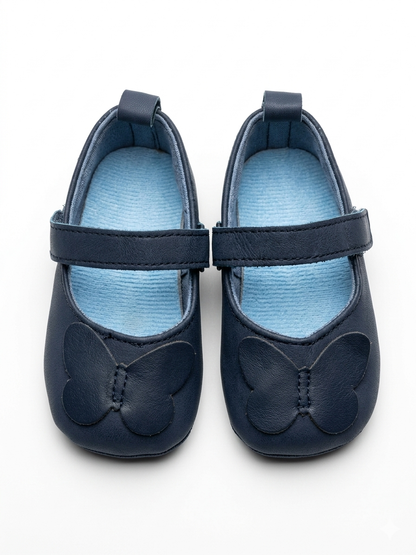 Butterfly Mary Jane baby flats