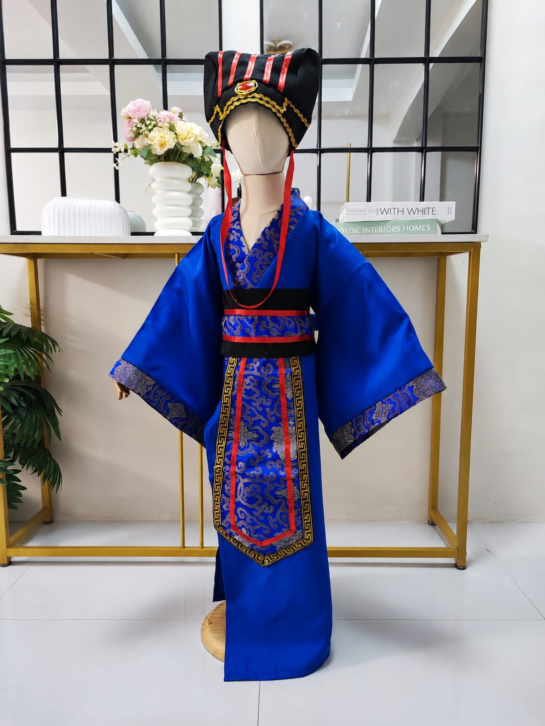 Chinese Blue Costume Career day outfit