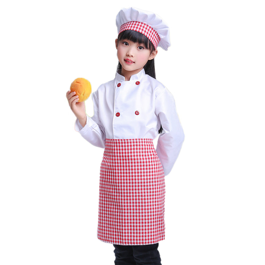 Chef Career Day Costume Red &amp; White