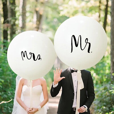 Mr And Mrs Latex Balloon